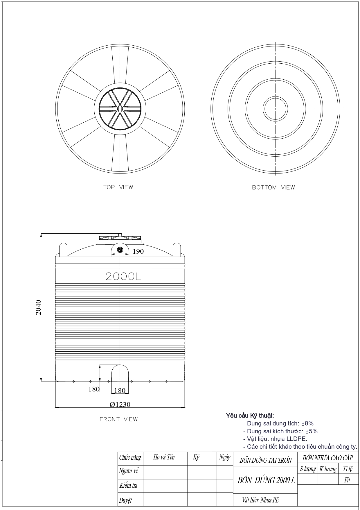 bon nuoc nhua dai thanh 2000l dung